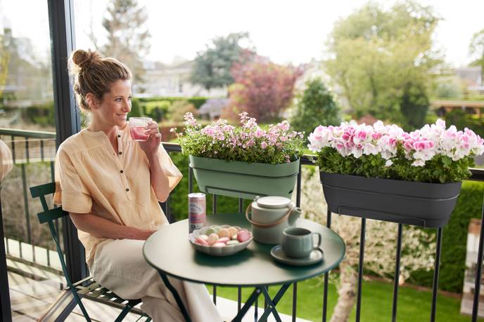 vibia campana trough 50cm anthracite